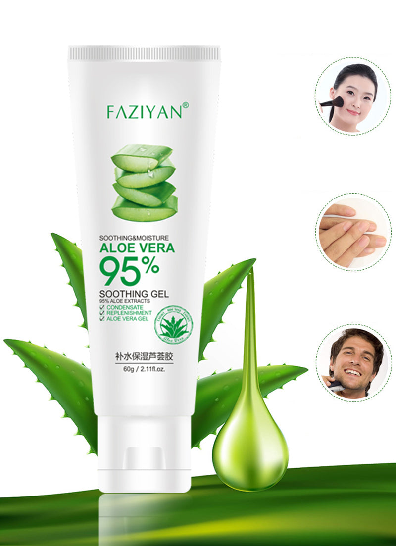 Crème Visage Aloe Vera — Soin Apaisant & Anti-Acné
